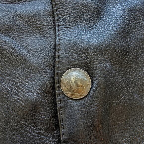 Hudson Leather Mens Vintage 2005 Sturgis Harley Davidson - Picture 8 of 10